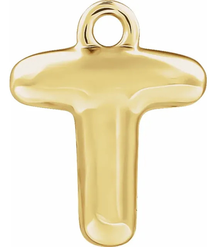 T Alphabet Pendent