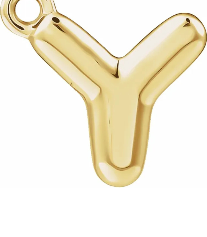 Y Alphabet Pendent