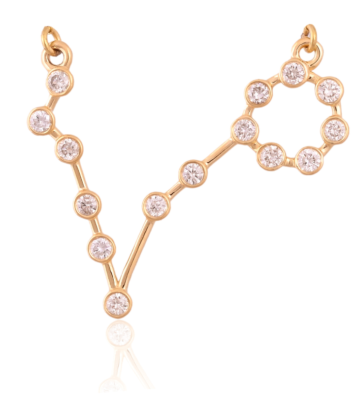 PiscesDiamond Pendent