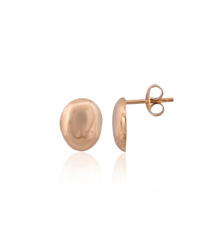 Oval Shaped Earring