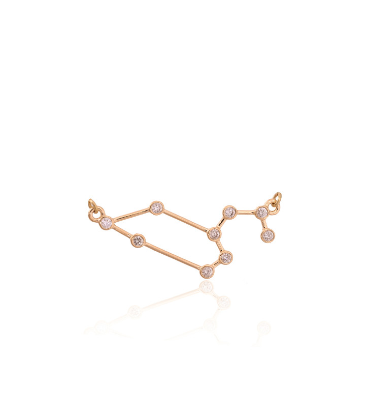 Leo Diamond Pendent
