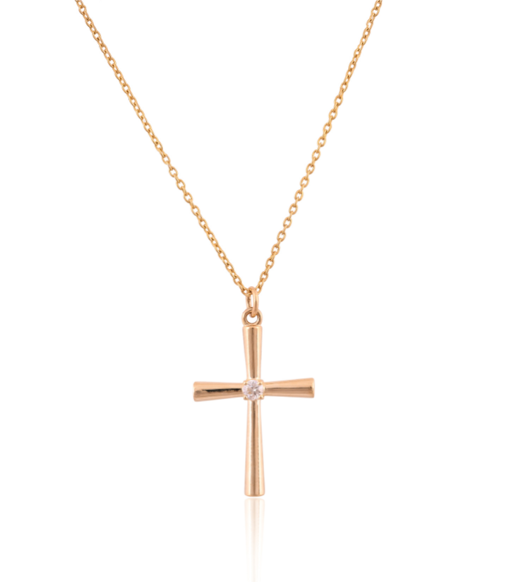 Cross Diamond Pendent