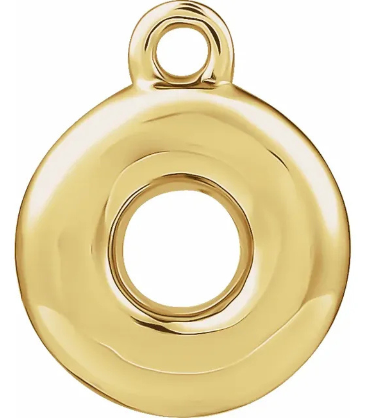 O Alphabet Pendent