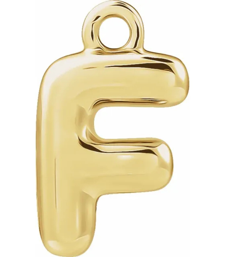 F Alphabet Pendent