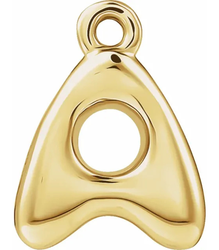 A Alphabet Pendent