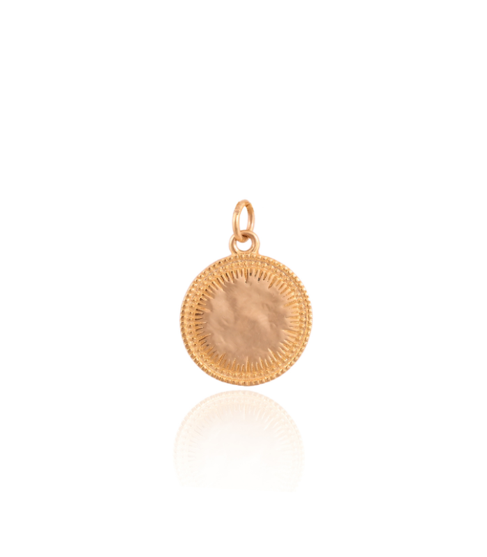 Plain Gold Charm Pendent
