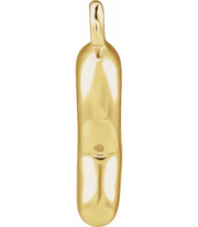 R Alphabet Pendent